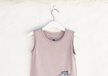 Asymmetric Tank - Mocha