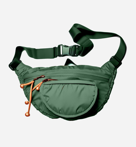 frontpack green